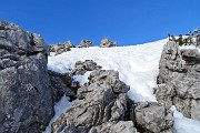 Invernale solitaria pomeridiana in VENTUROSA (1999 m) da Buffalora il 21 febb. 2018 - FOTOGALLERY